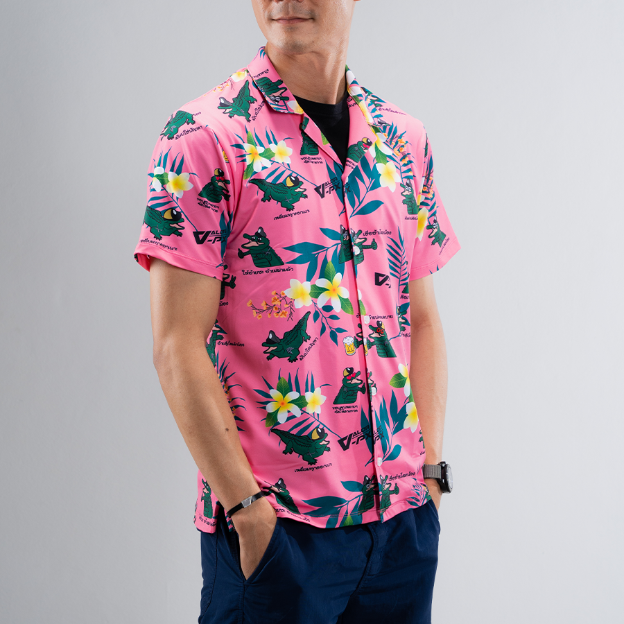 เสื้อฮาวาย VALOR PX x หรวจลาว - Original Hawaii Shirt