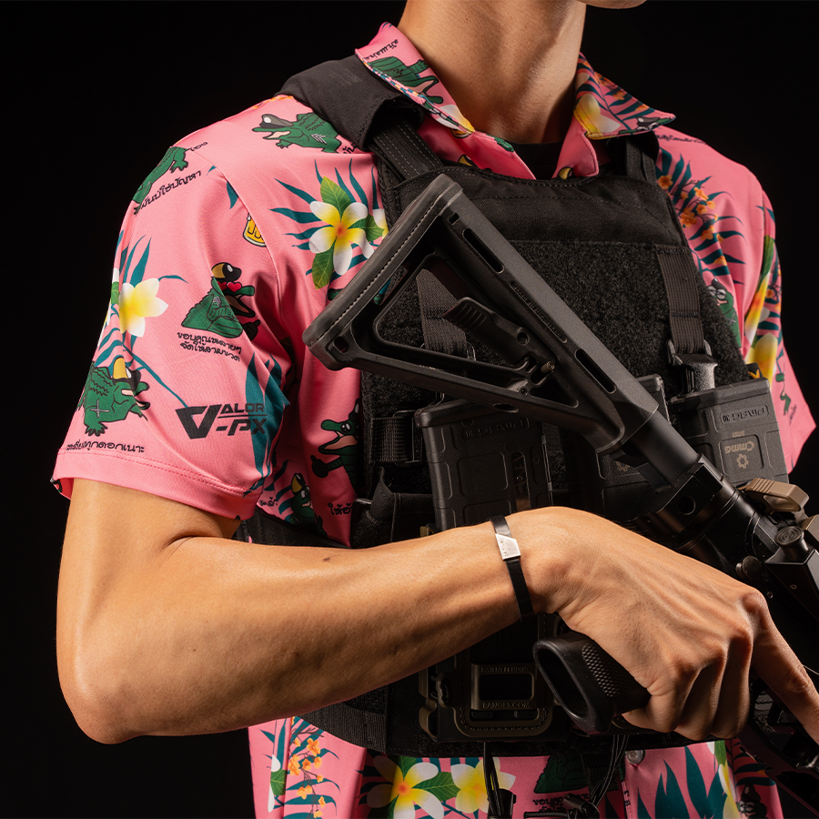 เสื้อฮาวาย VALOR PX x หรวจลาว - Original Hawaii Shirt