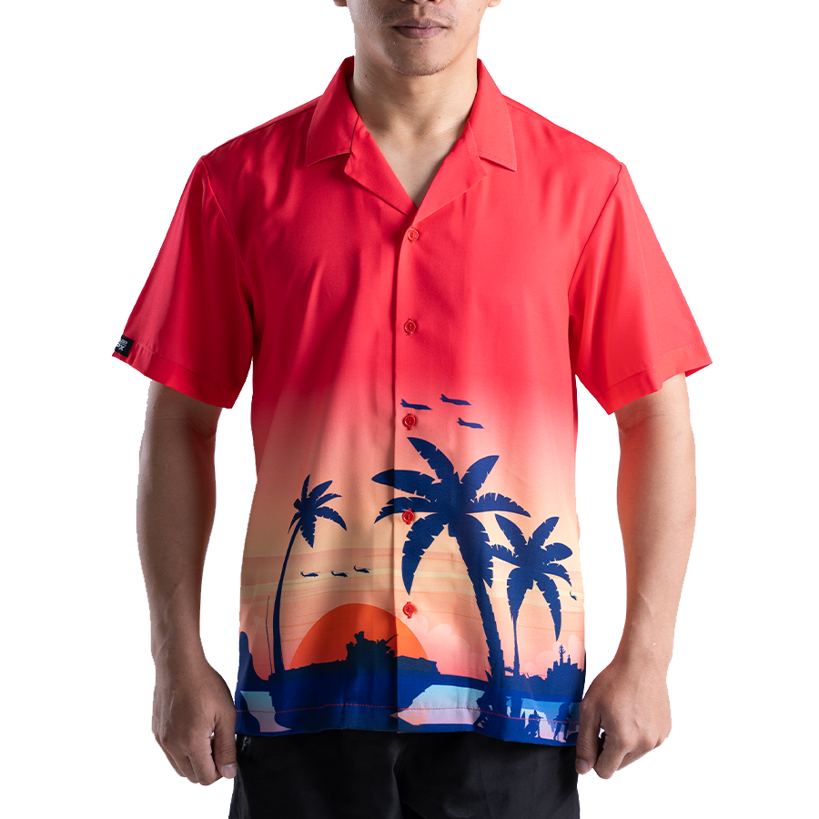 เสื้อฮาวาย VALOR PX - ยกพลขึ้นบก Hawaii Shirt