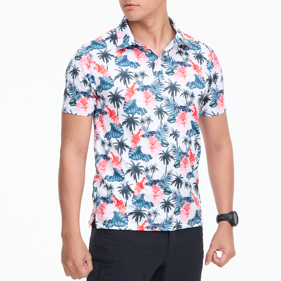 เสื้อโปโลฮาวาย VALOR PX - Sniper Vibe Polo Hawaii Shirt