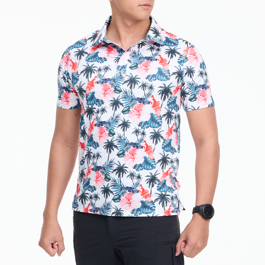 เสื้อโปโลฮาวาย VALOR PX - Sniper Vibe Polo Hawaii Shirt