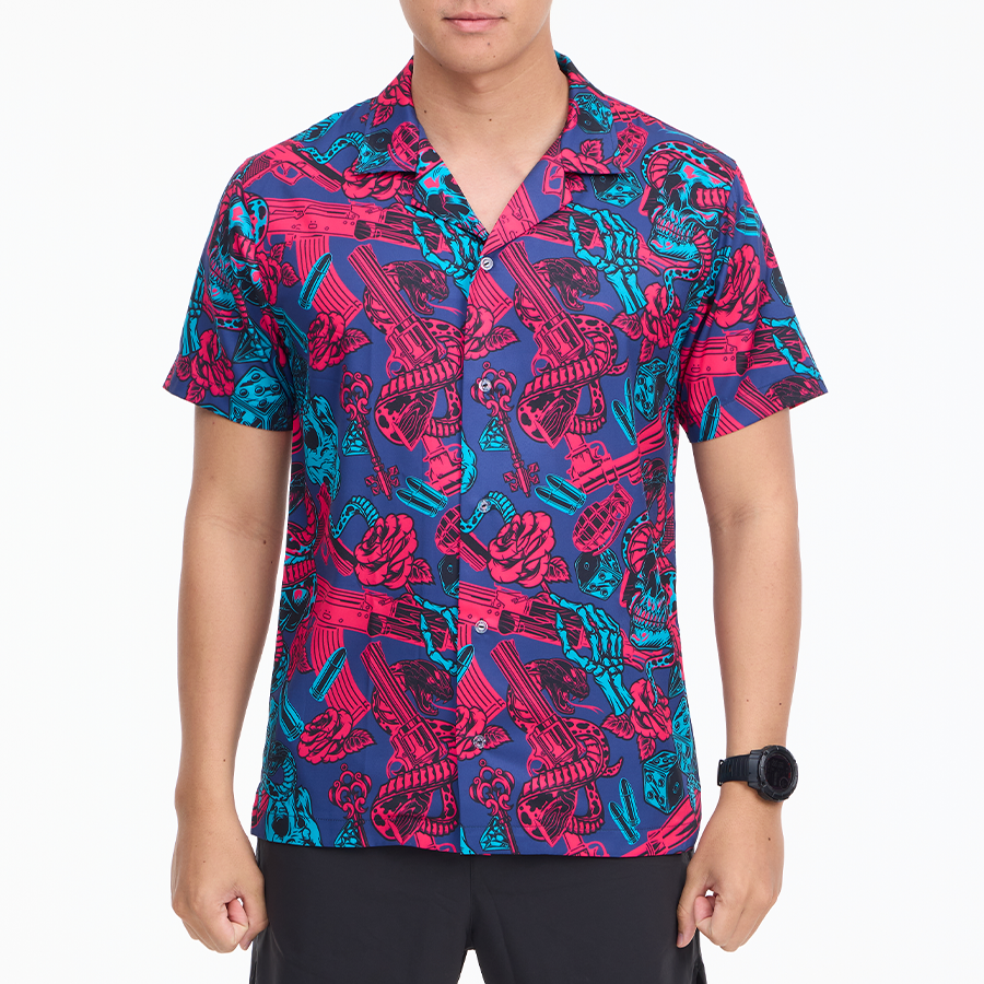 เสื้อฮาวาย VALOR PX - Venom Royale Hawaii Shirt