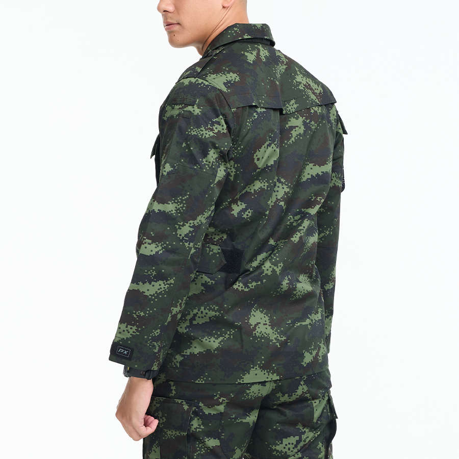 VALOR PX - NATIVE BDU Shirt, camouflage training shirt, Royal Thai Army.