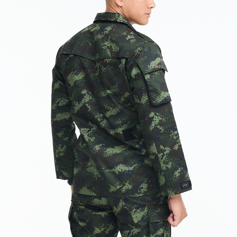 VALOR PX - NATIVE BDU Shirt, camouflage training shirt, Royal Thai Army.