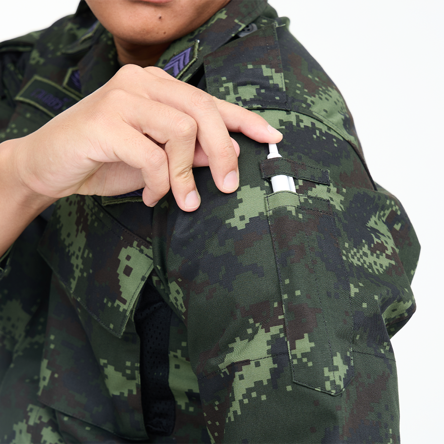 VALOR PX - NATIVE BDU Shirt, camouflage training shirt, Royal Thai Army.