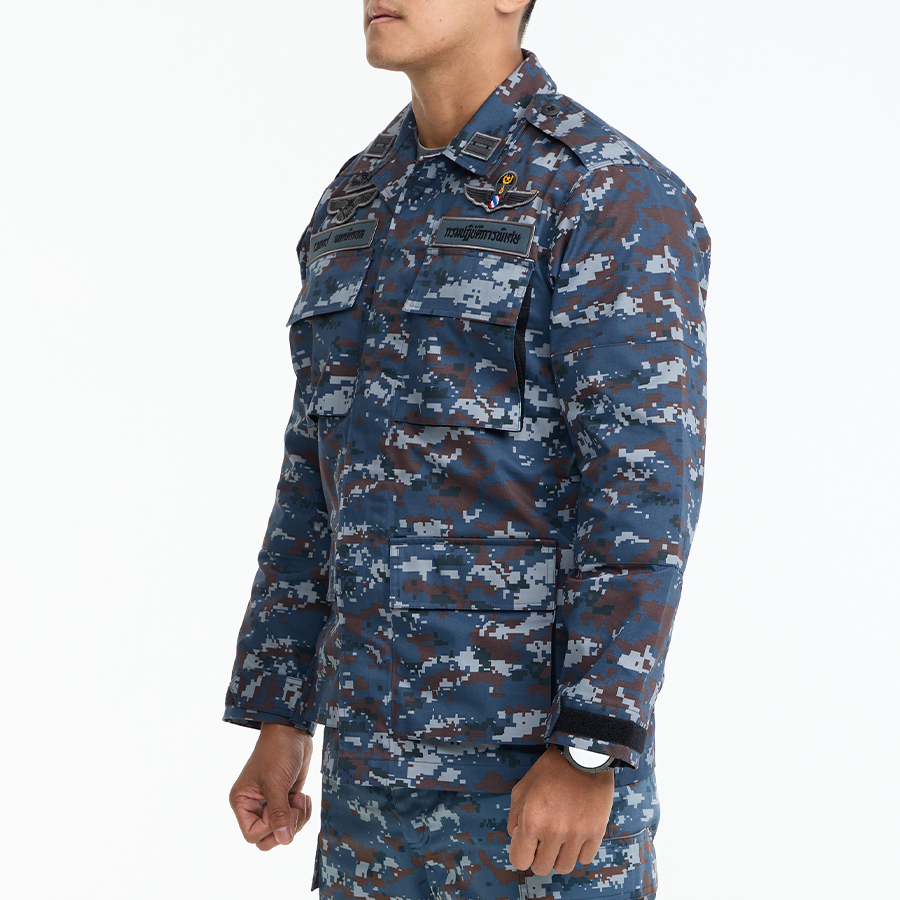 เสื้อทหาร VALOR PX - Native BDU Shirt เสื้อชุดฝึกลายพราง ทหารอากาศ RTAF