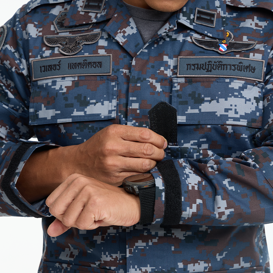 เสื้อทหาร VALOR PX - Native BDU Shirt เสื้อชุดฝึกลายพราง ทหารอากาศ RTAF