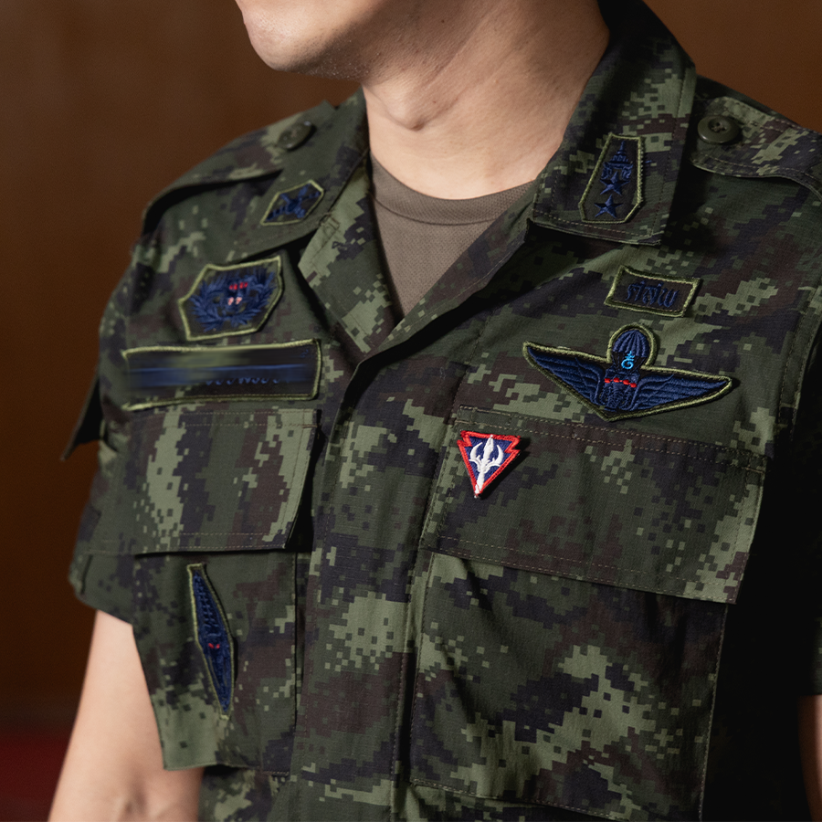 VALOR PX - Embroidered Patch Rank Insignia Royal Thai Army สำหรับปัก