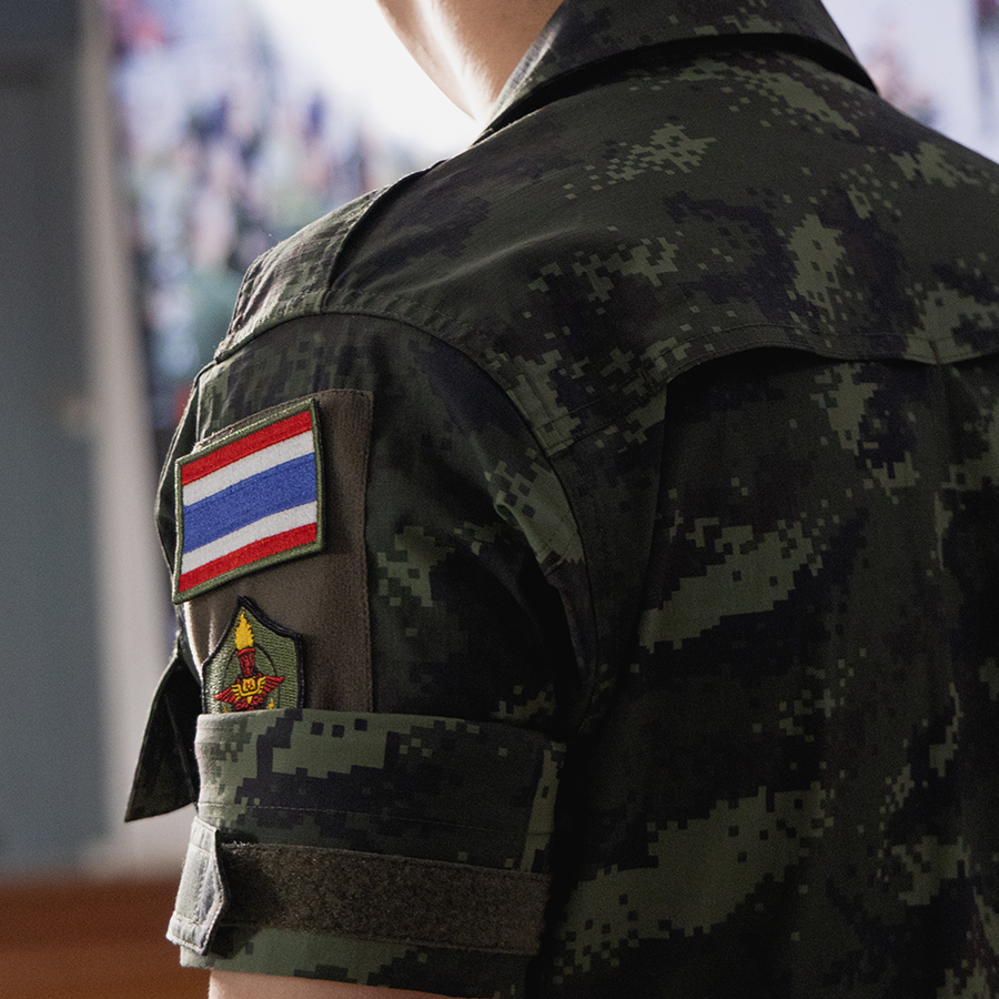 VALOR PX - Embroidered Patch "Thai flag"