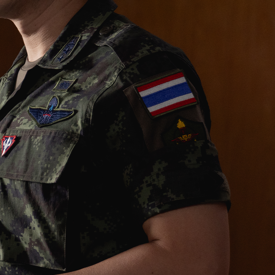 VALOR PX - Embroidered Patch "Thai flag"