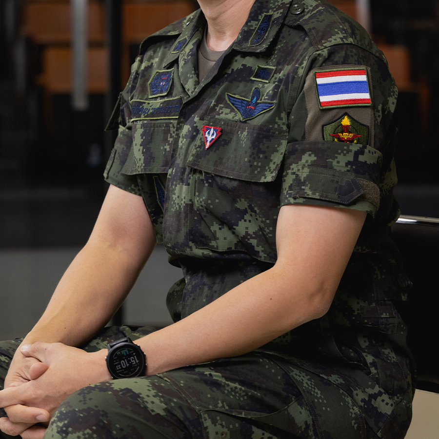 VALOR PX - Embroidered Patch "Thai flag"