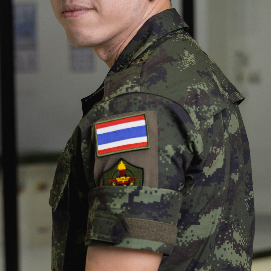 VALOR PX - Embroidered Patch "Thai flag"