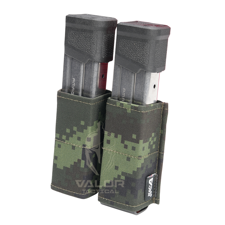 ซองแม็กกาซีนคู่ VALOR PX - Velox Magazine 9mm Double Mag Pouch