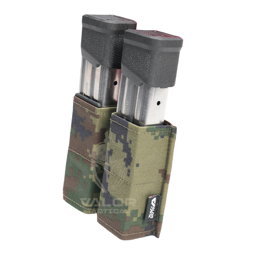 ซองแม็กกาซีนคู่ VALOR PX - Velox Magazine 9mm Double Mag Pouch