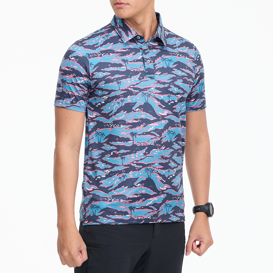 เสื้อโปโลฮาวาย VALOR PX - It's Time Polo Hawaii Shirt