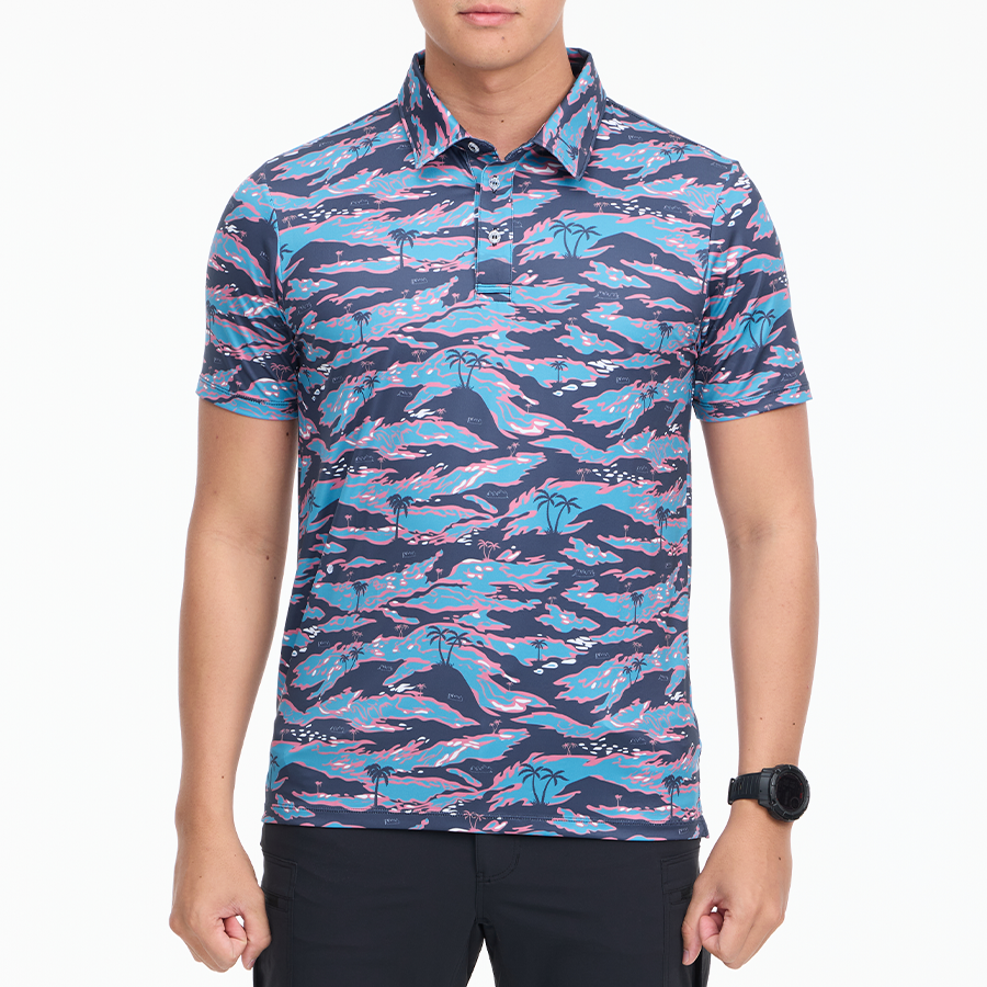 เสื้อโปโลฮาวาย VALOR PX - It's Time Polo Hawaii Shirt