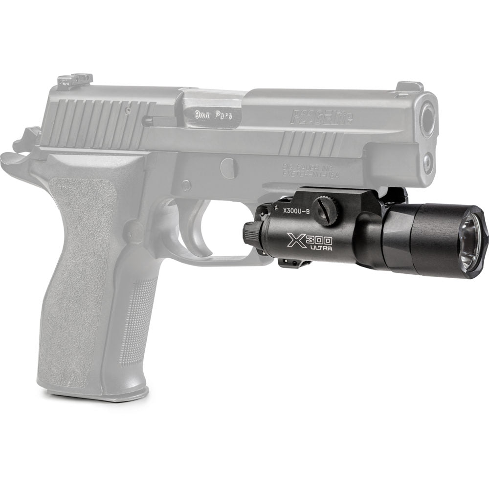 SUREFIRE X300U-B Weaponlight - side view
