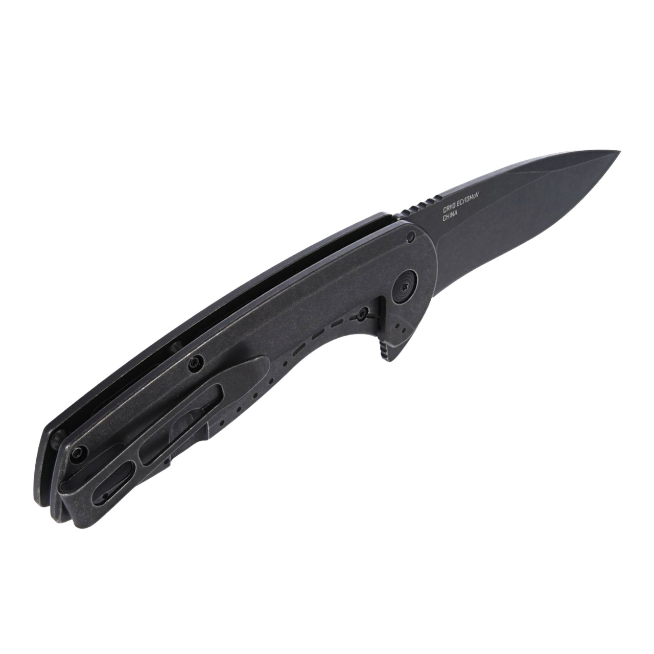 SOG - Aegis FLK 2.0 Stnwash Drop Point - BLACK