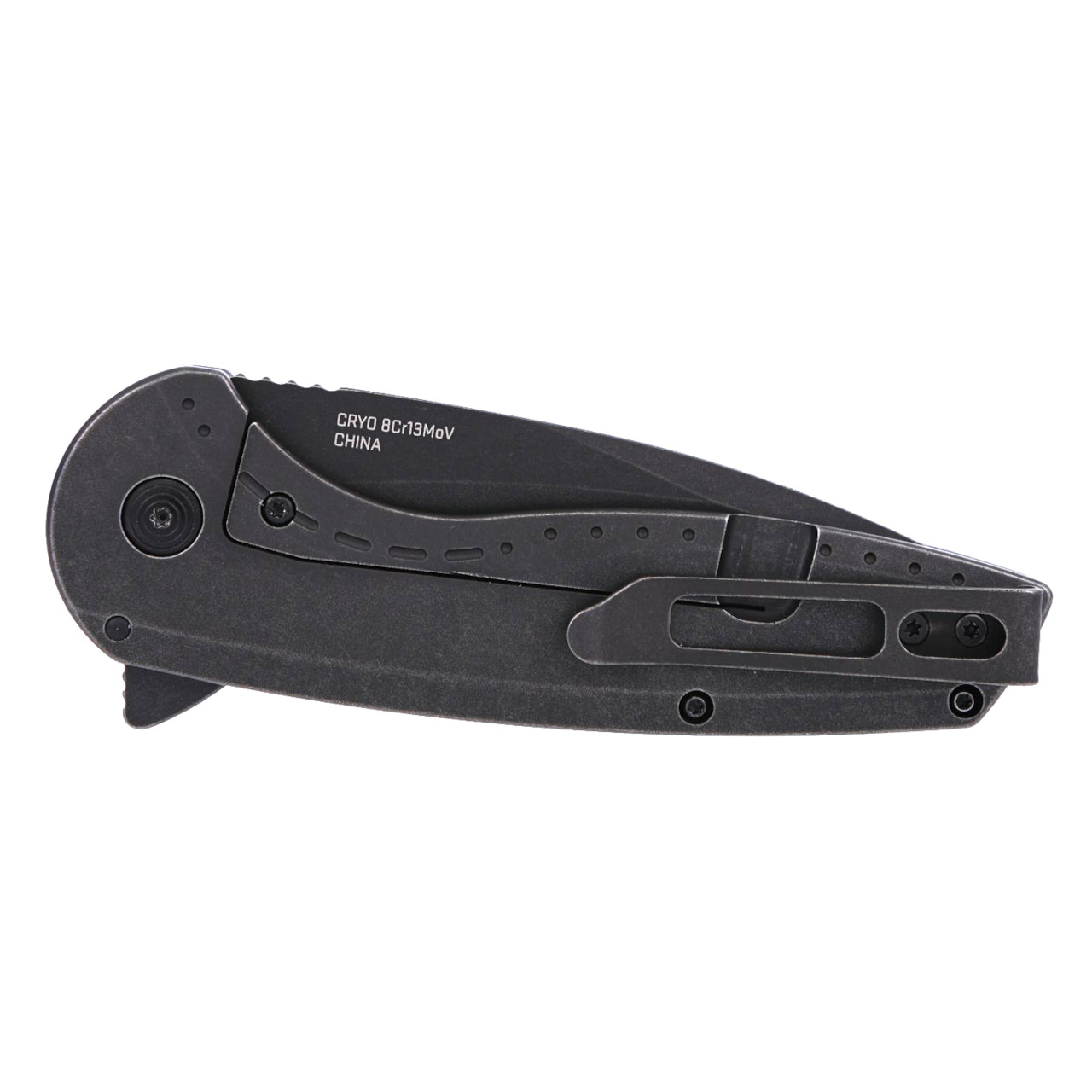 SOG - Aegis FLK 2.0 Stnwash Drop Point - BLACK