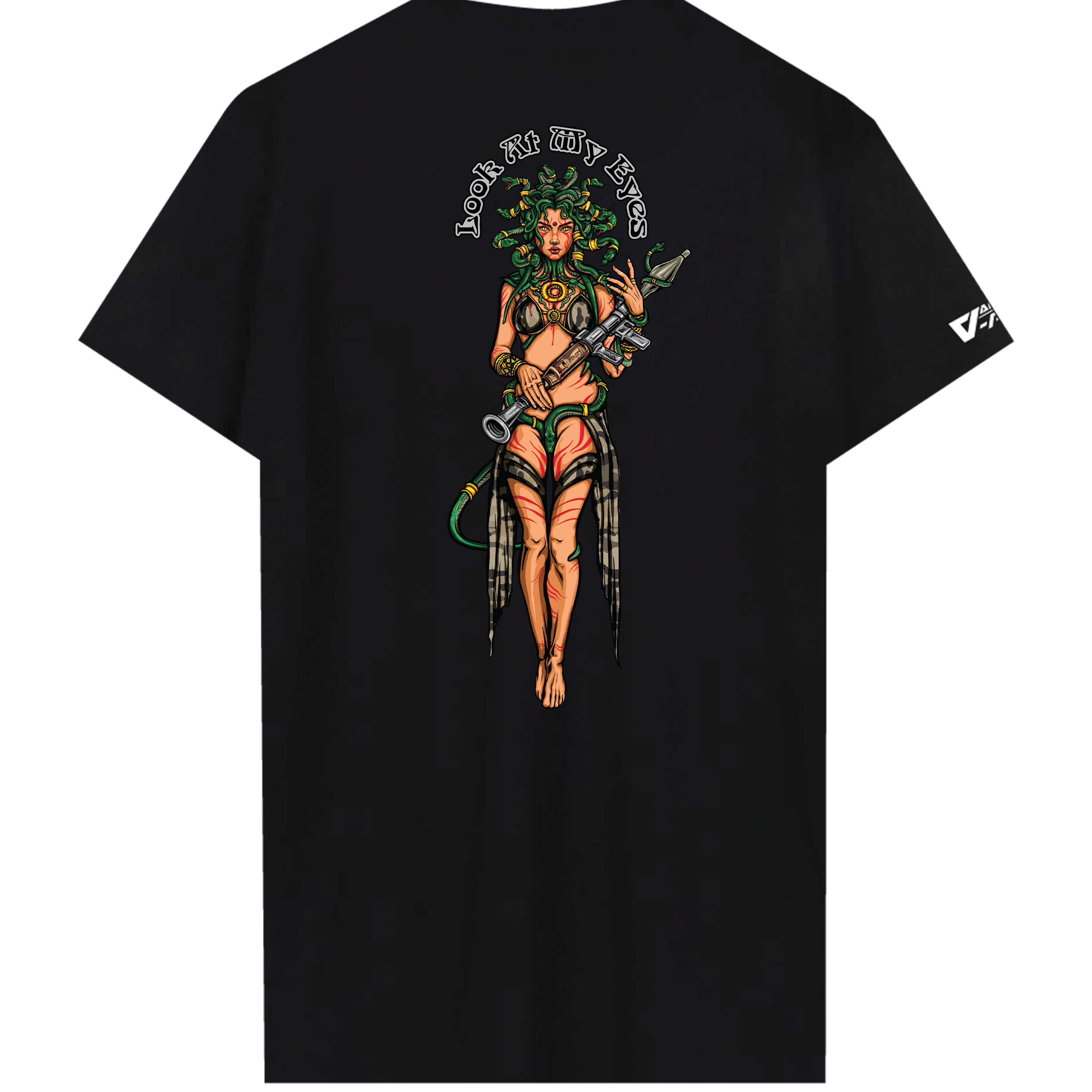 เสื้อยืดสกรีนลาย VALOR PX - Look at My Eyes T-Shirt เสื้อใส่เที่ยว ลายกราฟฟิค