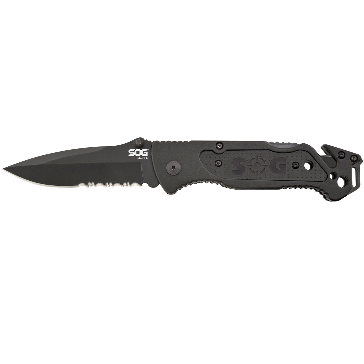 SOG - Escape - Clip Point BLACK