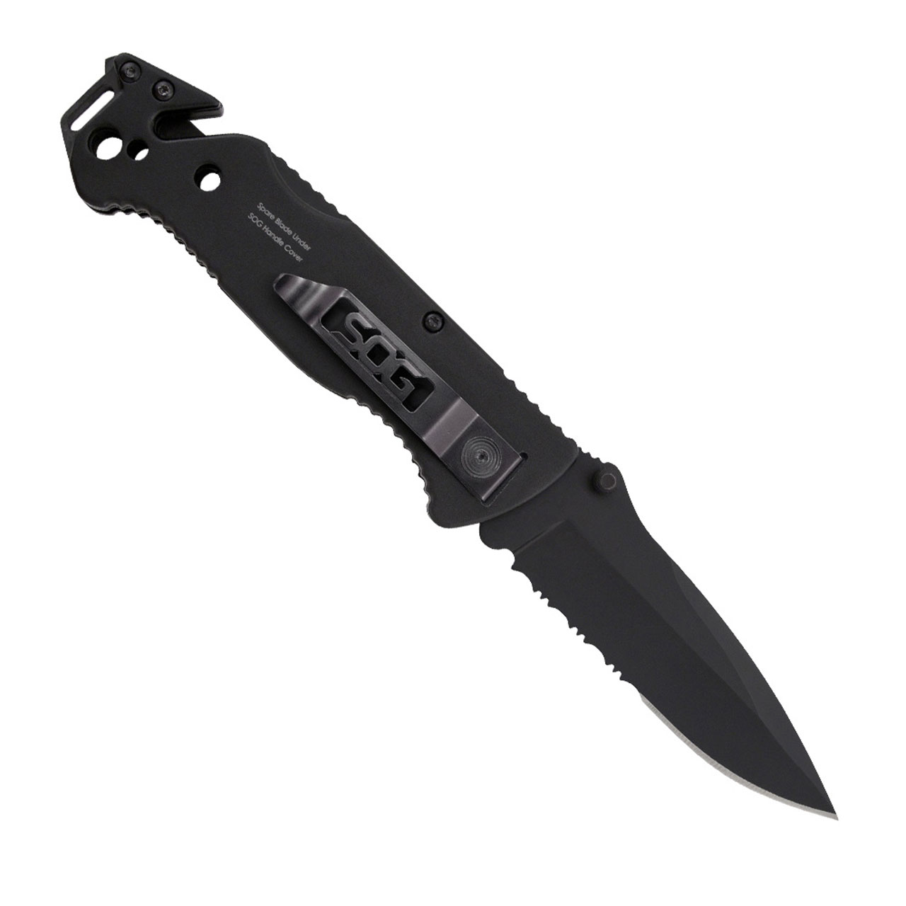 SOG - Escape - Clip Point BLACK
