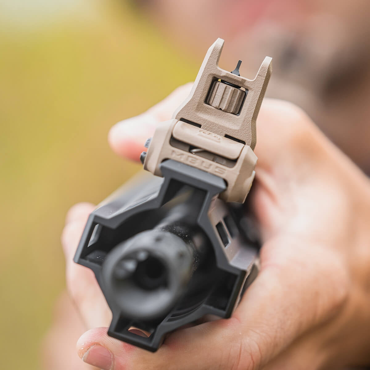 ศูนย์หน้า Magpul MBUS GEN 3 Front Sight ศูนย์เล็งหน้าพับได้ สำหรับปืน AR
