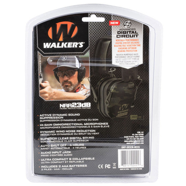 Walker's Razor Pro Digital Electronic muffs