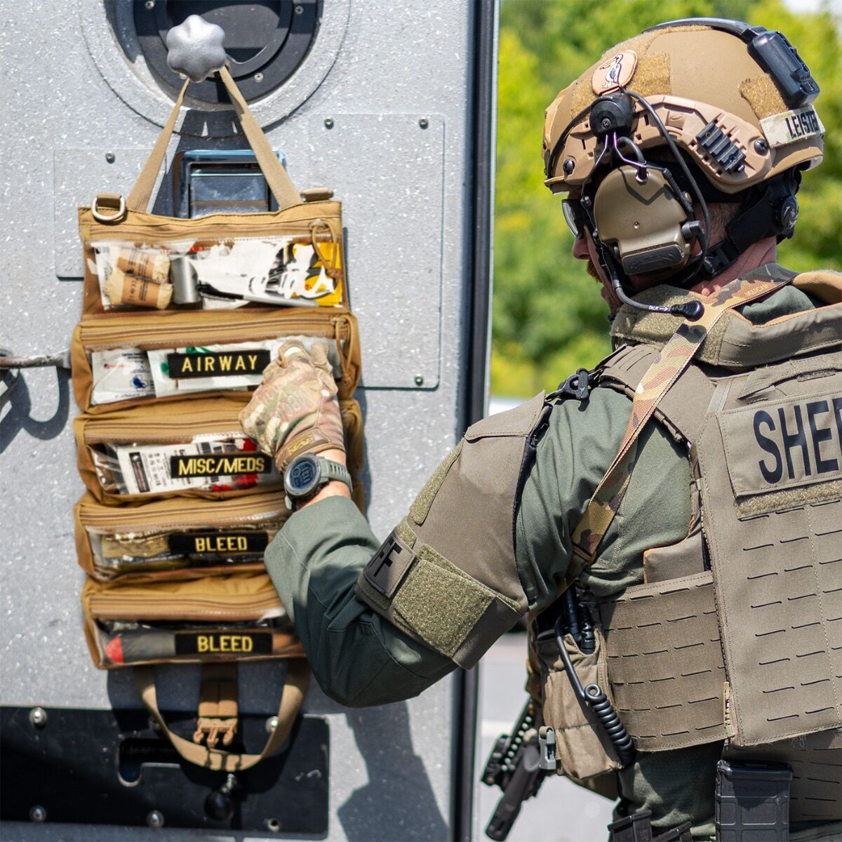 North American Rescue - Mini Trauma Sheet Kit - Black