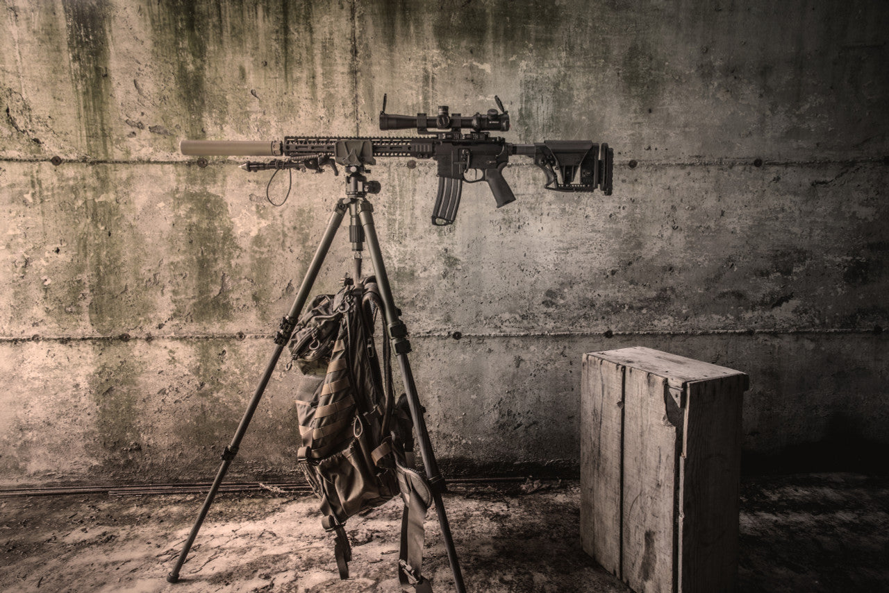 HOG Saddle - PIGlite-CF4 Carbon Fiber Shooting Tripod