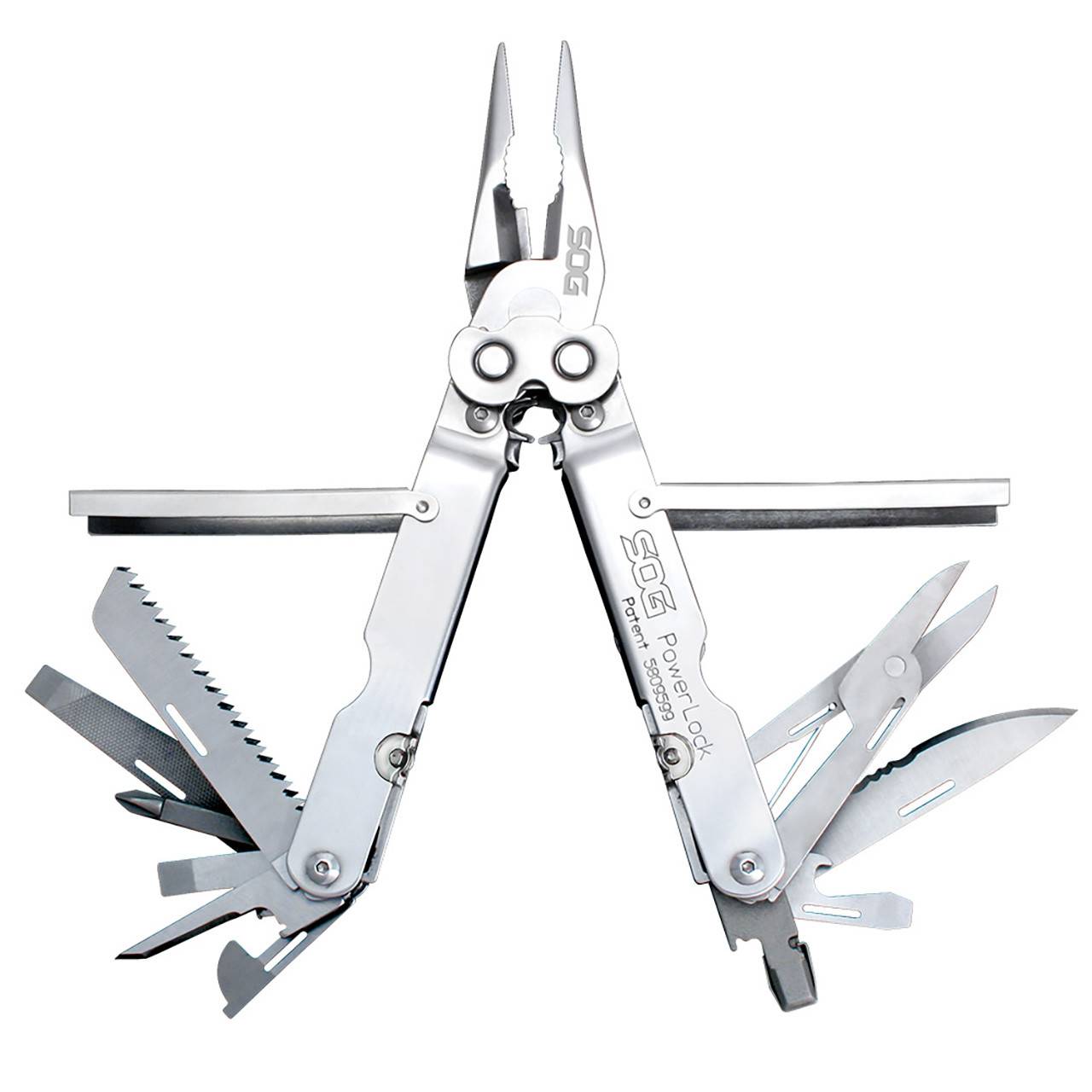 SOG - PowerLock Satin, Scissors, Nylon Pouch