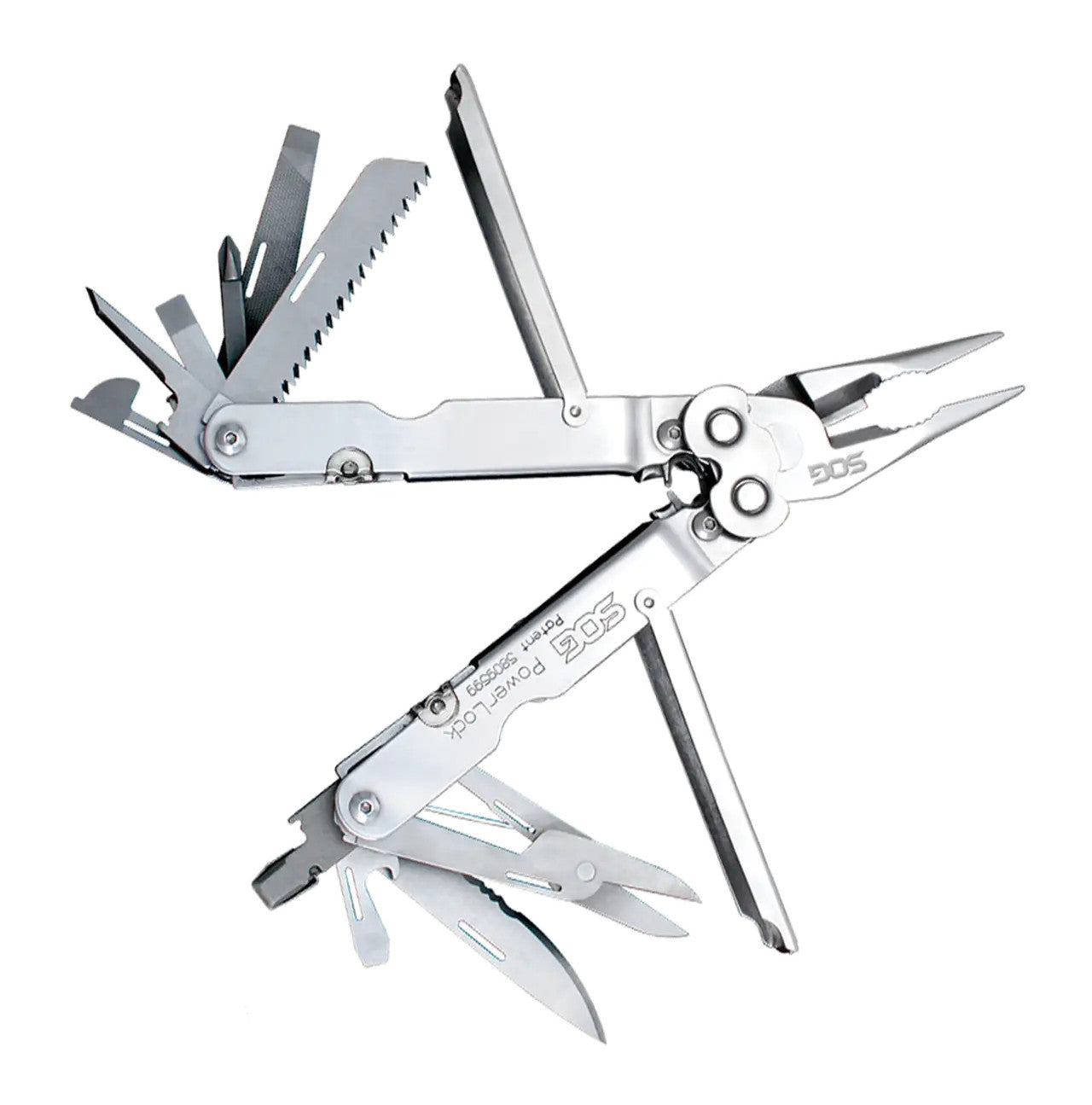 SOG - PowerLock Satin, Scissors, Nylon Pouch - front view