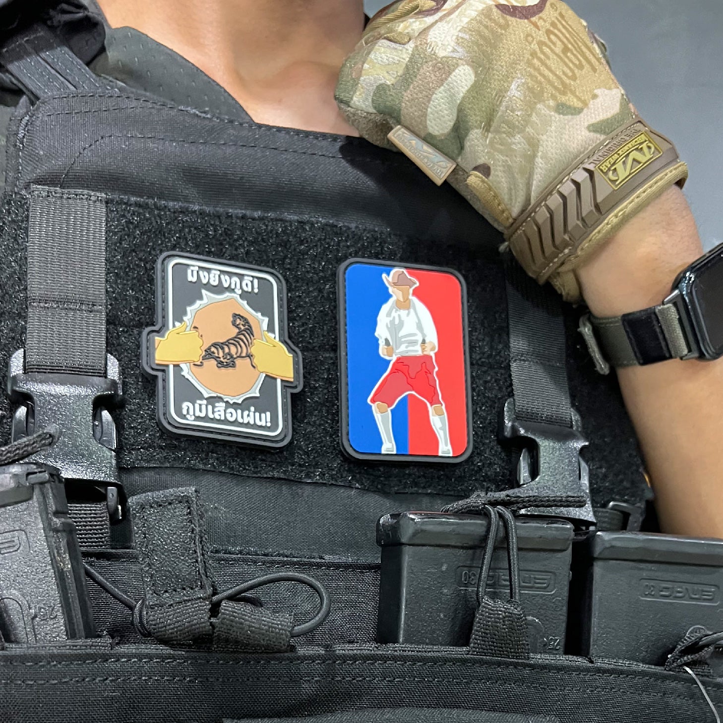 VALOR PX - PVC Patches Sergeant Dab, Special v.1 - 7 Prachanban