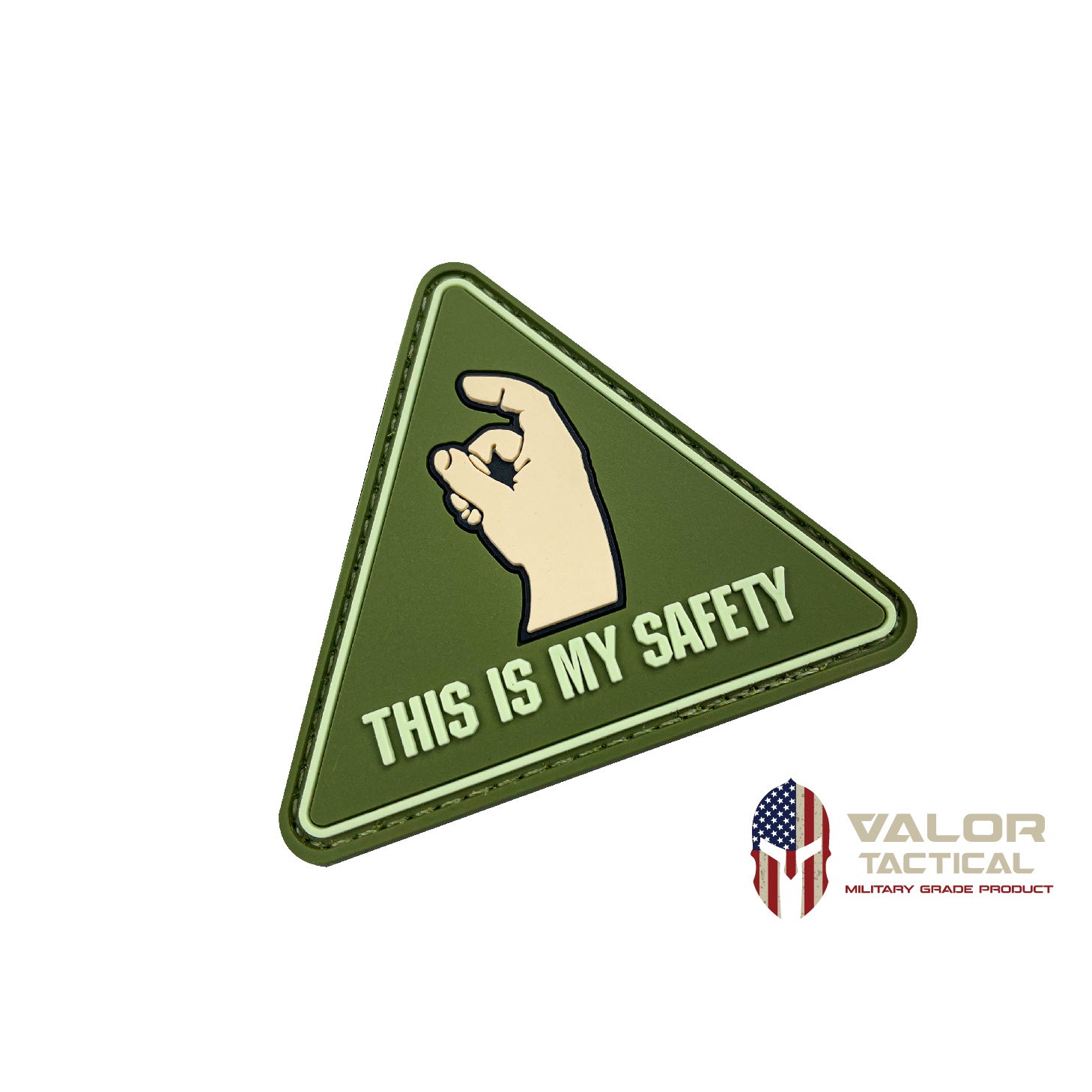 แพทช์ตีนตุ๊กแก VALOR PX - PVC Patches this is my safety