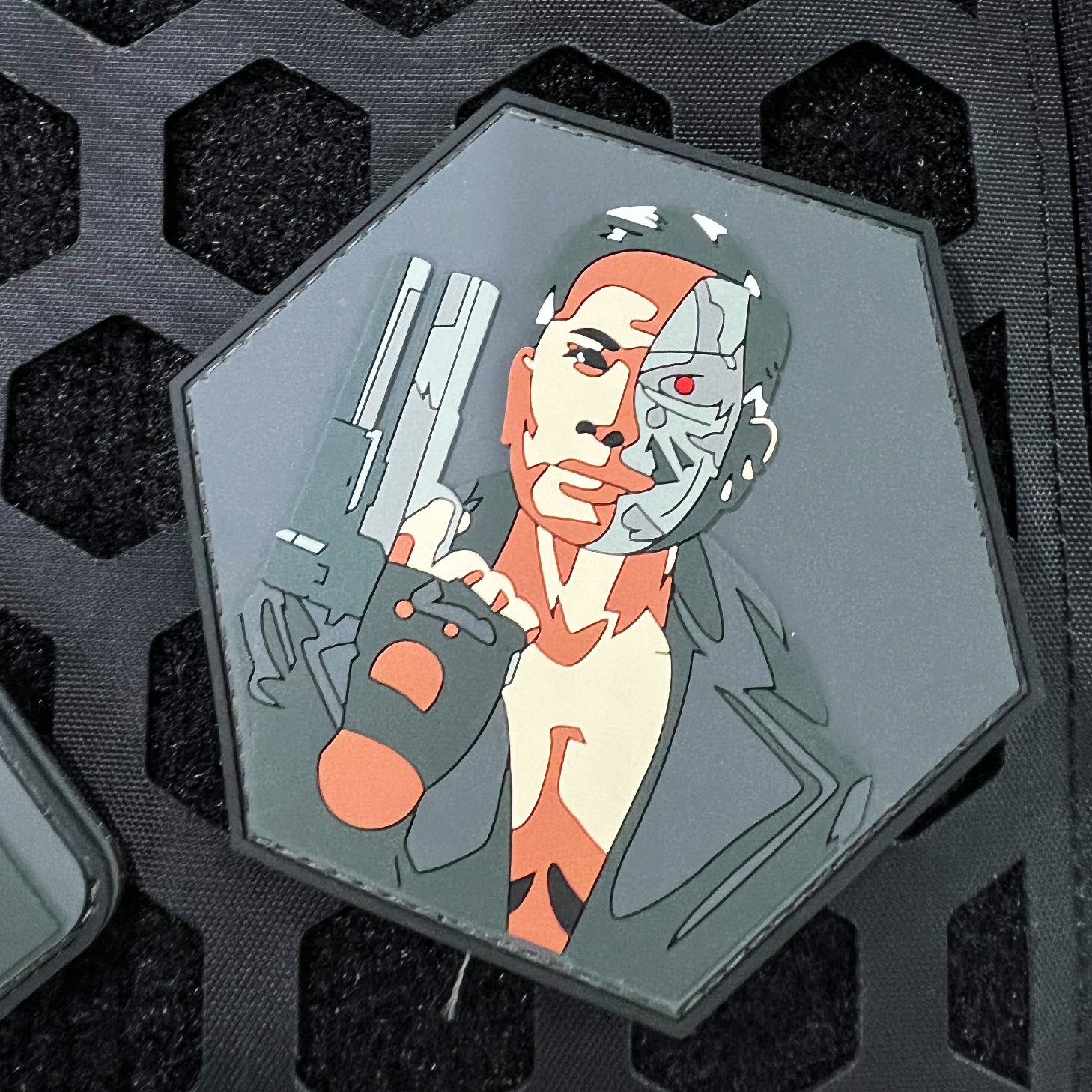 แพทซ์เวลโคร VALOR PX - PVC Patches จอมพล ป. T800 หกเหลี่ยม - Valor Story อาร์มพีวีซี ติดแขน