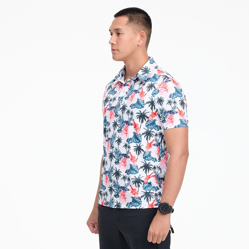 เสื้อฮาวาย VALOR PX - Sniper Vibe Polo Hawaii Shirt เสื้อใส่เที่ยว