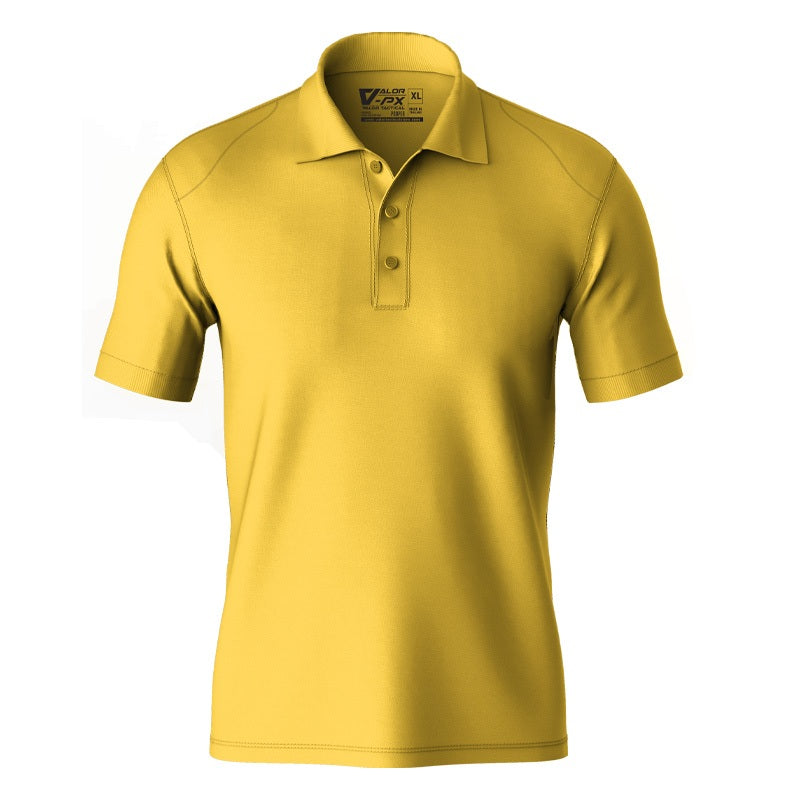 เสื้อโปโล VALOR PX - Proper Polo Shirts (Hiden 3D Screen Logo) เสื้อโปโลแขนสั้น ใส่สบาย