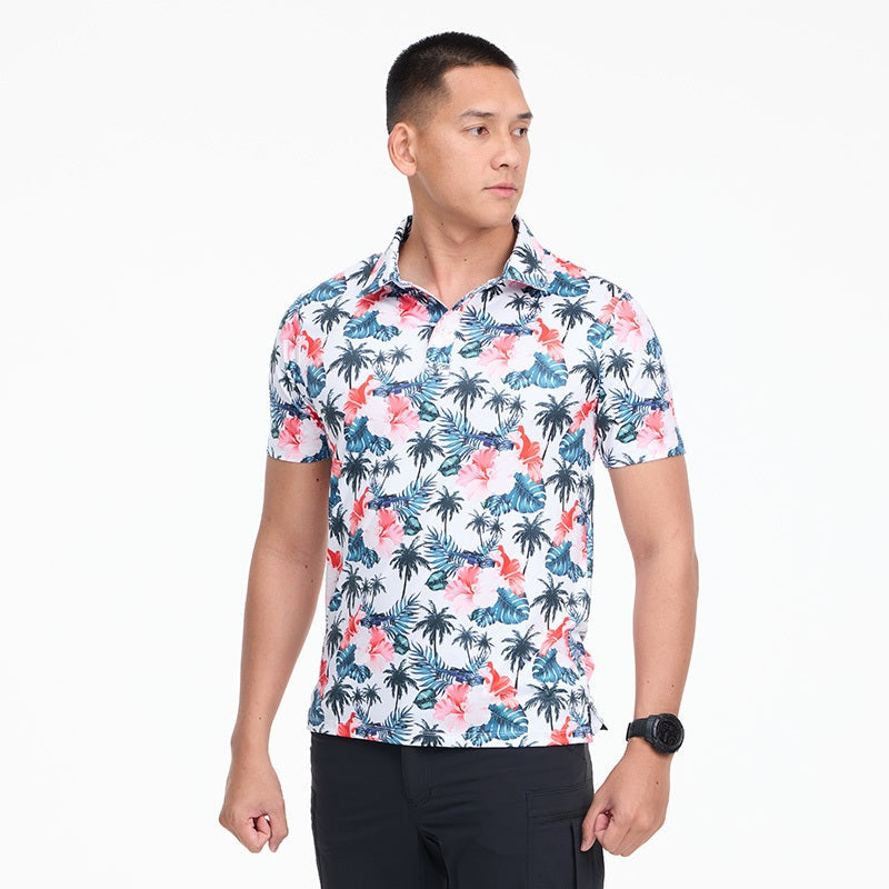 เสื้อฮาวาย VALOR PX - Sniper Vibe Polo Hawaii Shirt เสื้อใส่เที่ยว