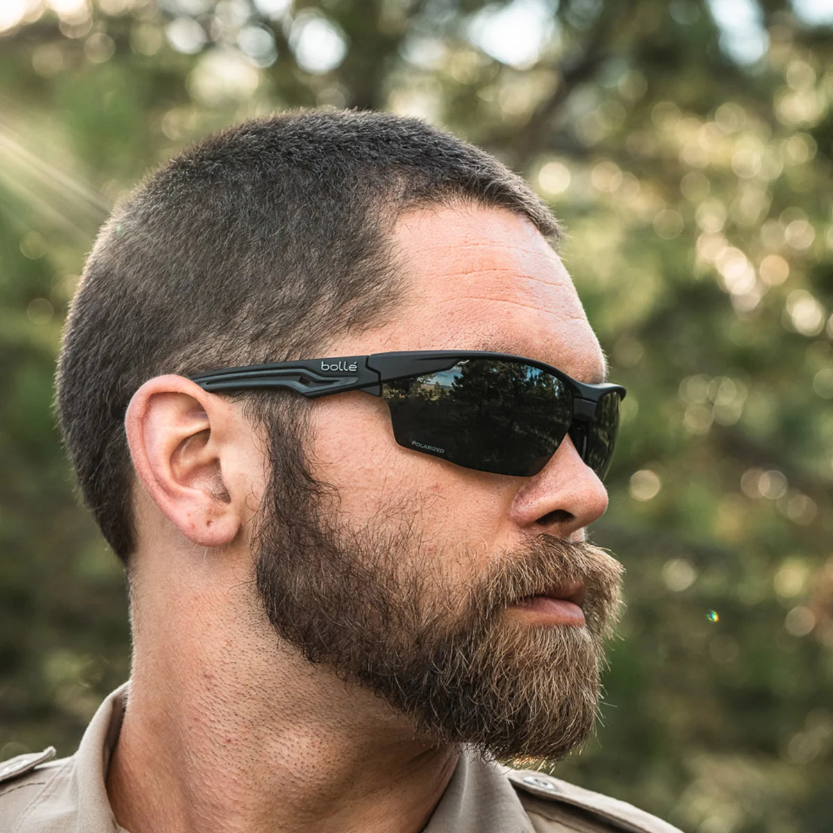 แว่น Bolle Safety รุ่น TRYON SPECTACLES ใช้งานกับทหารตำรวจและภารกิจ ยุทธวิธี