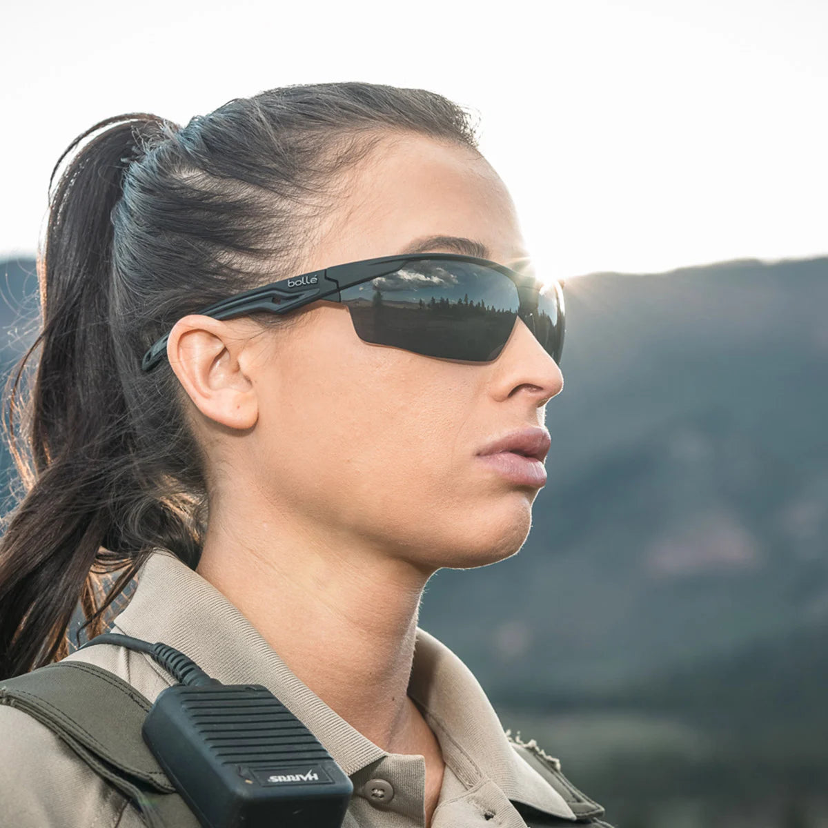 Bolle Safety รุ่น TRYON SPECTACLES แว่นตามาตรฐานทหาร กันฝ้าได้ 100%