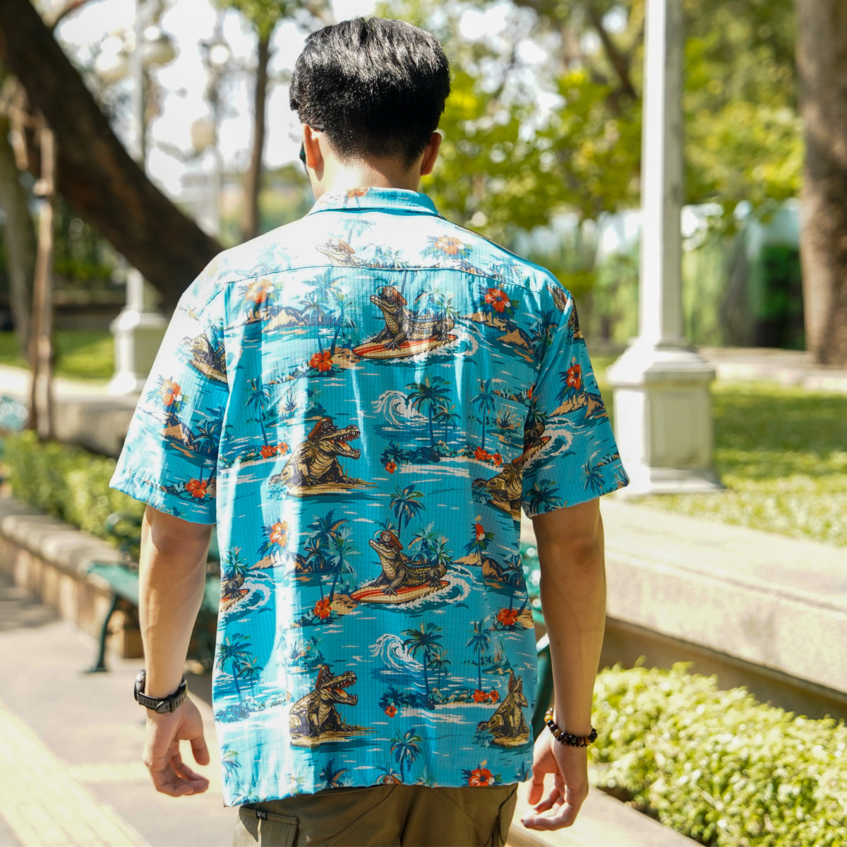 หรวจลาว - แข่น้ำเค็ม Hawaii Shirt