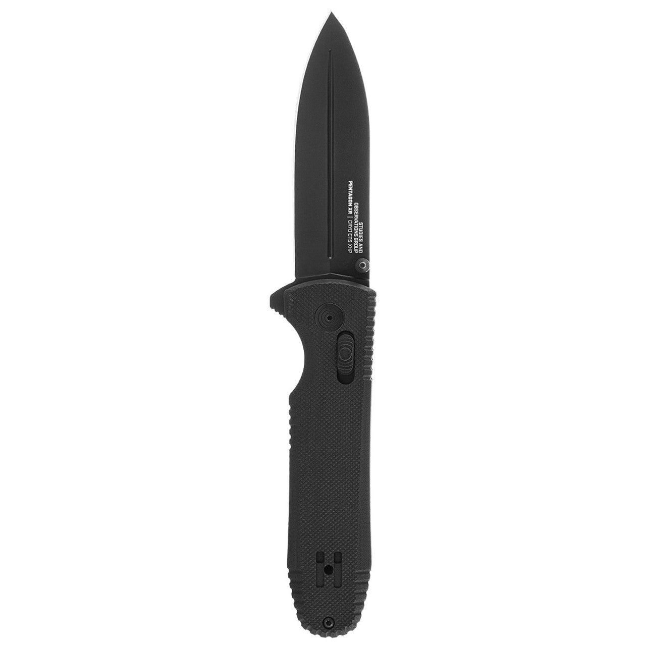 SOG Pentagon XR - Blackout, Professional Use Folding Knife