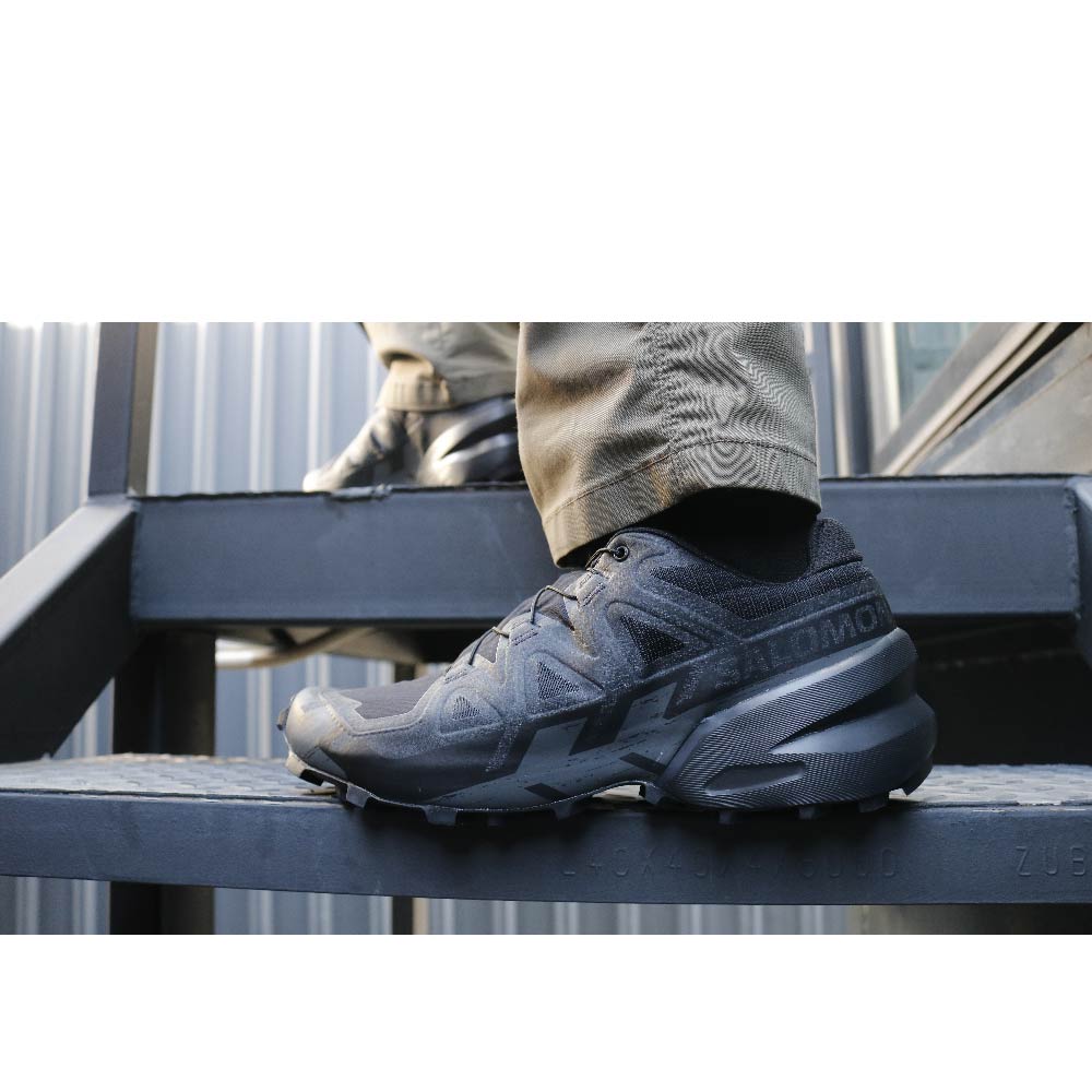 รองเท้าวิ่งเทรล Salomon Speedcross 6 สำหรับฝึกซ้อม น้ำหนักเบา