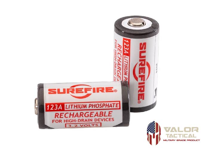 SUREFIRE - 123A RECHARGEABLE BATTERIES