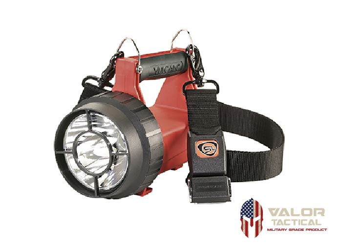 Streamlight - VULCAN LED ATEX STANDARD SYSTEM WITH QUICK RELEASE SHOULDER STRAP (230V) AC/12V DC - ORANGE