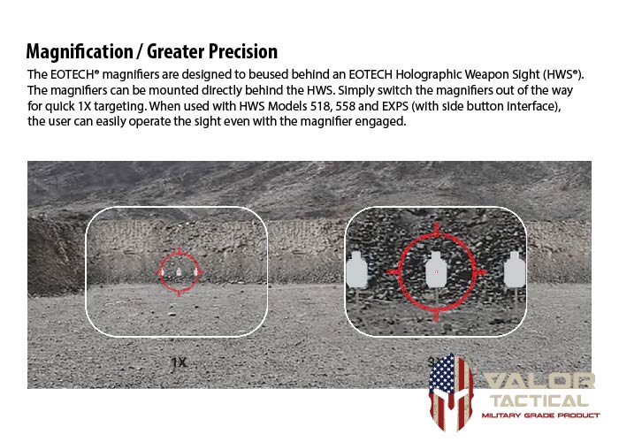EOTech - G33.STS Generation III 3X Magnifier with Mount