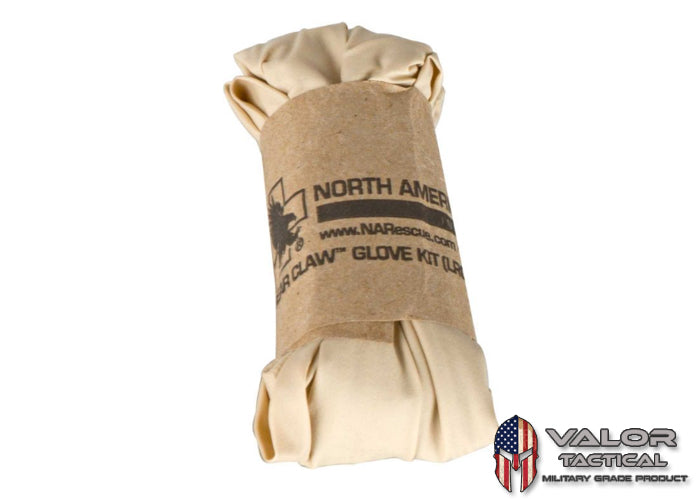 North American Rescue - Pack, Glove Sand Bear Claw - Medium (Pk of 25)