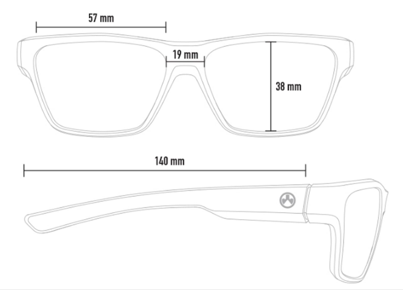 Magpul - Pivot Eyewear, Polarized - Black Frame, Gray Green Lens