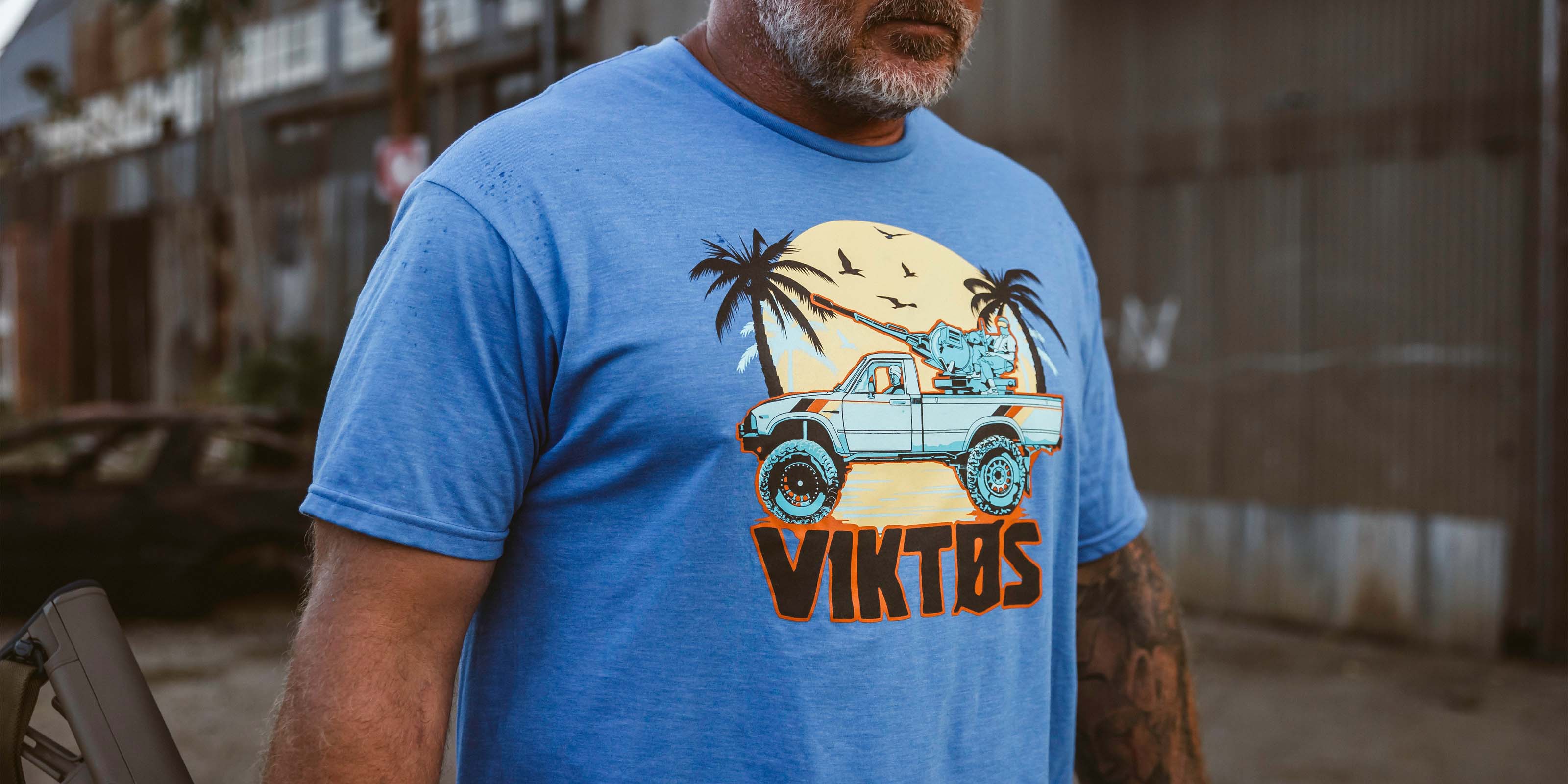 Viktos - Tee War Toys Royal Heather