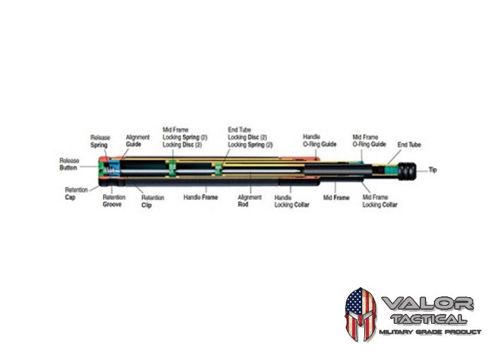 ASP - T50AF(Cap) Airweight, Foam Baton